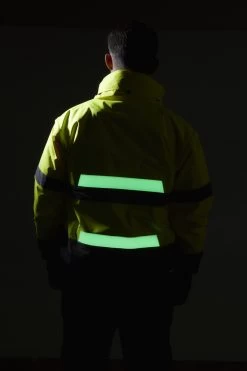 Portwest G465 - Glowtex™ Warnschutz 3-in-1 Pilotenjacke, Reflektierend, Kältebeständig, Wasserdicht, Gelb-Marine -Arbeitsschutzkleidung Geschäft CDDA4DE5 B40C 9D2D E630 0D51DB5D6591