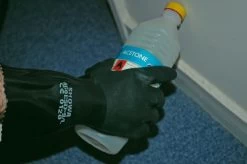 SHOWA 660ESD - Schutzhandschuhe Mit Schutz Gegen Gefährlichen Chemikalien (10 Paare In Paket), Schwarz -Arbeitsschutzkleidung Geschäft CFA603C1 2CB1 87AA 4160 A0595447F84C