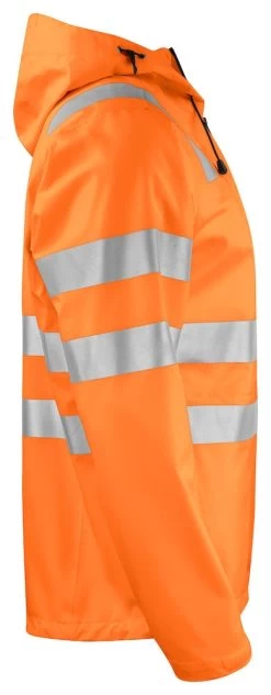 ProJob 6450 Arbeits Warnschutz REGENJACKE EN ISO 20471 KLASSE 3 Wasserdicht, Winddicht, Atmungsaktiv, Orange/schwarz -Arbeitsschutzkleidung Geschäft CFC58794 71DF 5844 C1BC F5123F16ED3A