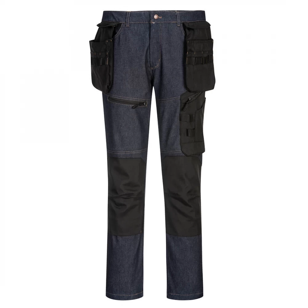 Portwest KX342 - KX3 Holster Jeanshose, Reguläre Größe, Indigo Blau 3 Portwest KX342 - KX3 Holster Jeanshose, Reguläre Größe, Indigo Blau