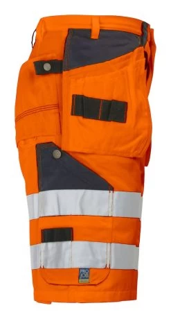 ProJob 6503 Arbeits Warnschutz SHORTS EN ISO 20471 KLASSE 2/1, Reguläre Größe, Orange/schwarz -Arbeitsschutzkleidung Geschäft D500361C 3926 EF1A 2C87 511CD475066B