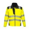 Portwest T402 - PW3 Warnschutz-Softshell-Jacke Mit Wasserabweisender Beschichtung, Winddicht, Atmungsaktiv, Reflektierend, Gelb-Schwarz -Arbeitsschutzkleidung Geschäft D569D719 5029 23AA 7EB6 79B6D4952117