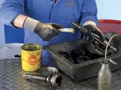 Showa DURACoil 577 Schnittschutzhandschuhe Mit Beschichtung Aus Nitril Und Nitrilschaum (10 Paare In Paket), Grau-Schwarz -Arbeitsschutzkleidung Geschäft D64A6772 CB24 A66B AD7C ABBFF11AAEDE