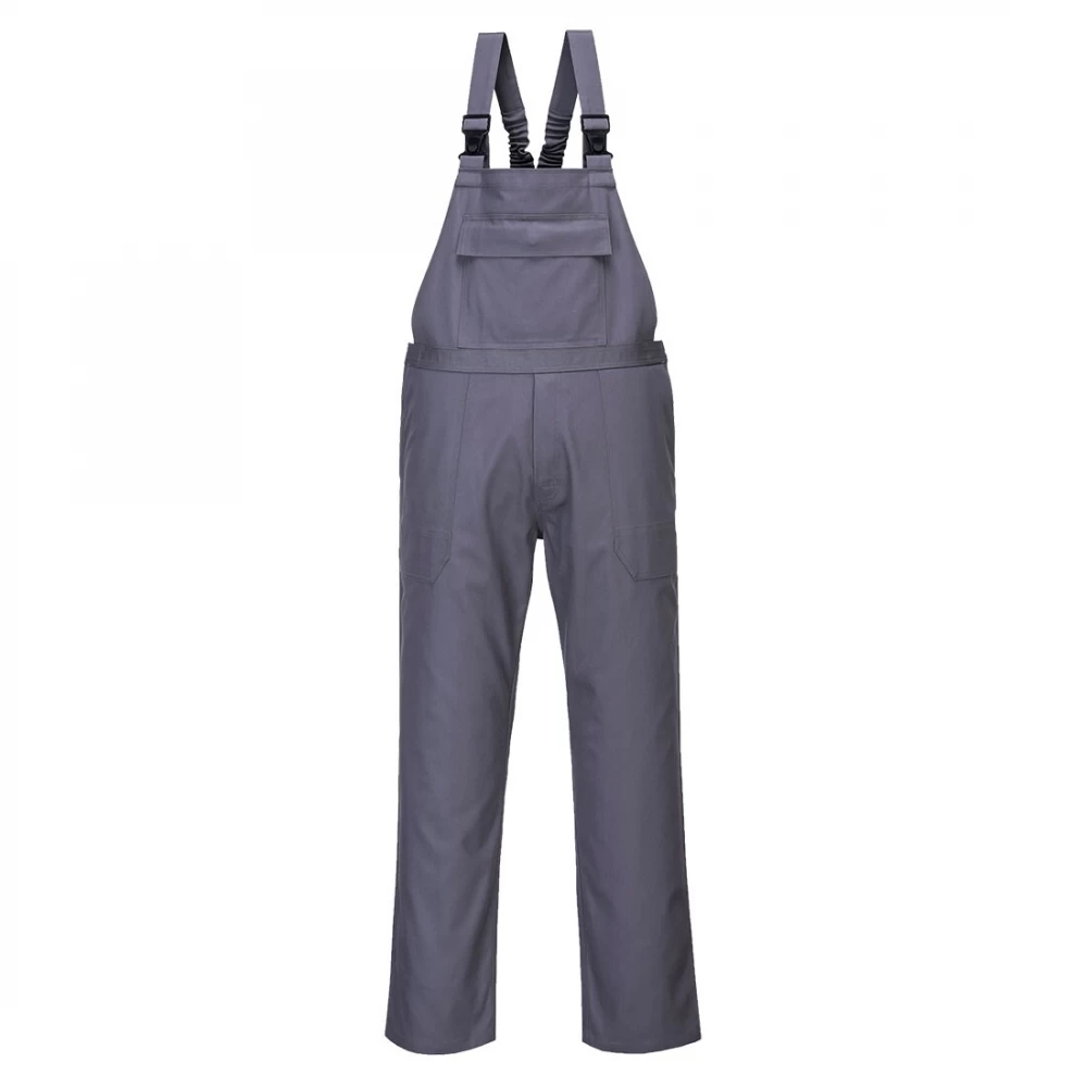 Portwest FR37 - Bizflame Pro Arbeitslatzhose - Flammendhemmend, Antistatisch, Stapazierfähig, Reguläre Größe, Grau 3 Portwest FR37 - Bizflame Pro Arbeitslatzhose - Flammendhemmend, Antistatisch, Stapazierfähig, Reguläre Größe, Grau
