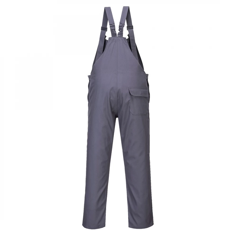 Portwest FR37 - Bizflame Pro Arbeitslatzhose - Flammendhemmend, Antistatisch, Stapazierfähig, Reguläre Größe, Grau 4 Portwest FR37 - Bizflame Pro Arbeitslatzhose - Flammendhemmend, Antistatisch, Stapazierfähig, Reguläre Größe, Grau – Bild 2