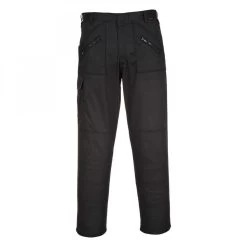 Portwest S905 - Stretch Action-Bundhose Schwarz, Reguläre Größe, Schwarz