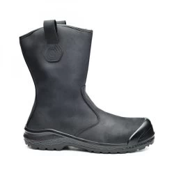 BASE B0870W - Be-Extreme W/Be-Mighty W S3 SRC CI SICHERHEITSSTIEFEL AUS LEDER, METALLFREI, Schwarz