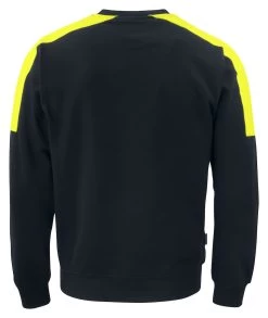 ProJob 2125 ARBEITS SWEATSHIRT AUS 100% BAUMWOLLE, Schwarz/gelb -Arbeitsschutzkleidung Geschäft DDEB9B8A E87A D758 2978 E7FE5290F698