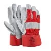 Active Gear Active STRONG S6180 Schutzhandschuhe Aus Kalbsleder, Reißfestigkeit Stufe 4 (60 Paare In Karton), Weiß-Rot -Arbeitsschutzkleidung Geschäft E1BBF93C 6B4B 7CFA F9FA 41831ED23095