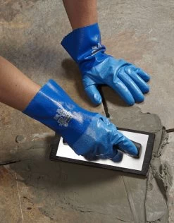 Showa 281 TEMRES Arbeitshandschuhe Aus Nylon Mit Beschichtung Aus Polyurethan Und Nitril, Atmungsaktiv (10 Paare In Paket), Blau -Arbeitsschutzkleidung Geschäft E696B4A5 C5AA F926 8B5E 3C2AB73370D0