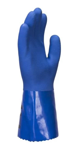 Portwest A881 - Chemikalienbeständige Schutzhandschuhe Mit PVC-Beschichtung (12 Paare In Paket), Blau -Arbeitsschutzkleidung Geschäft EBBD3BBB 4946 6A8F 2DE5 4130116B06AF