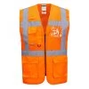 Portwest C496 - Warnschutz-Weste Madrid Aus Mesh Gewebe Mit Reißverschluss, Reflektierend (5 Stücke In Paket), Orange -Arbeitsschutzkleidung Geschäft EC5FA3EB 5059 034A 7134 82DCA55F0D8A