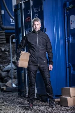 ProJob 3422 ARBEITS WINDBREAKER JACKE, WASSERABWEISEND, WINDDICHT, Schwarz -Arbeitsschutzkleidung Geschäft EC75F784 721D 77C8 CCDF 2C2B6778FC94