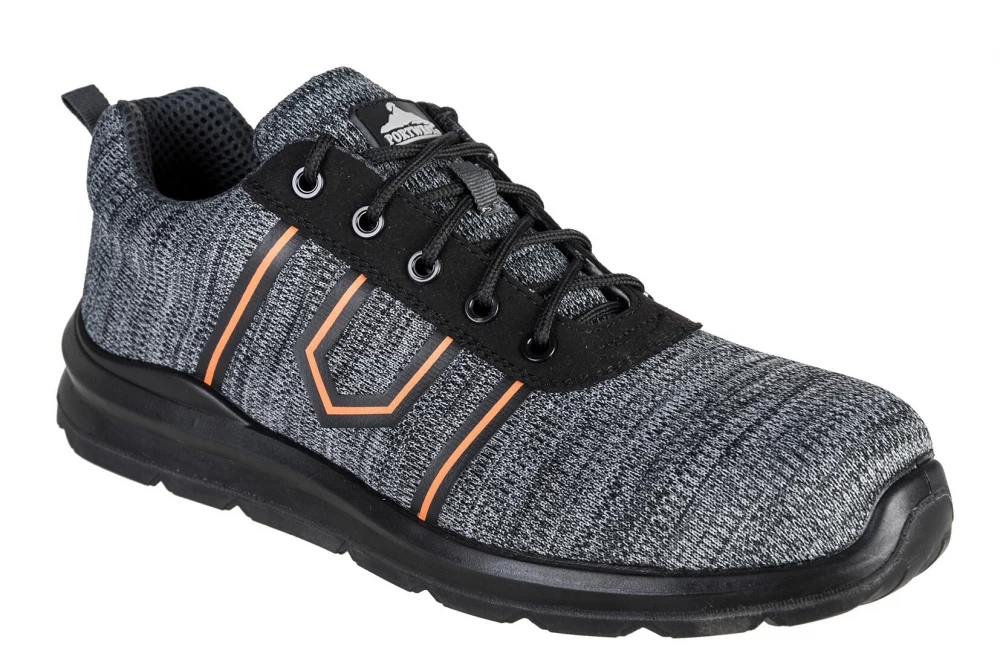 Portwest FC25 - Portwest Compositelite Argen Sicherheitshalbschuhe S3 SRC, PU Sohle, Metallfrei, Grau 3 Portwest FC25 - Portwest Compositelite Argen Sicherheitshalbschuhe S3 SRC, PU Sohle, Metallfrei, Grau