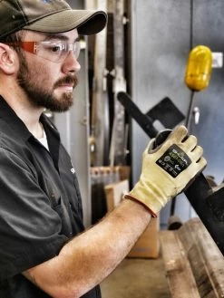 Showa 4561 Schnittschutzhandschuhe Mit Beschichtung Aus Nitrilschaum (12 Paare In Paket), Gelb-Schwarz -Arbeitsschutzkleidung Geschäft F04CBE2F 3F82 4D2D E2D0 B58D5AA59EC1