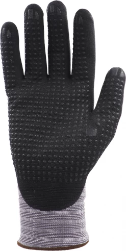 Active Gear Präzisionsarbeit Handschuhe Active FLEX F3140 Mit Beschichtung Aus Nitril-Mikroschaum (120 Paare In Karton), Schwarz-Grau -Arbeitsschutzkleidung Geschäft F104591E 4CAC 645D 7E8B C5FB1E3E00C6