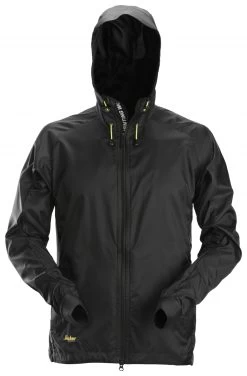 Snickers 1908 Windbreaker-Arbeitsjacke, Schwarz