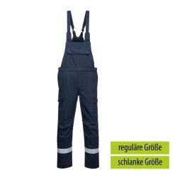 Portwest FR67 - MultiNorm Arbeitslatzhose - Flammendhemmend, Antistatisch, Schweißerschutz, Reguläre Größe, Marine