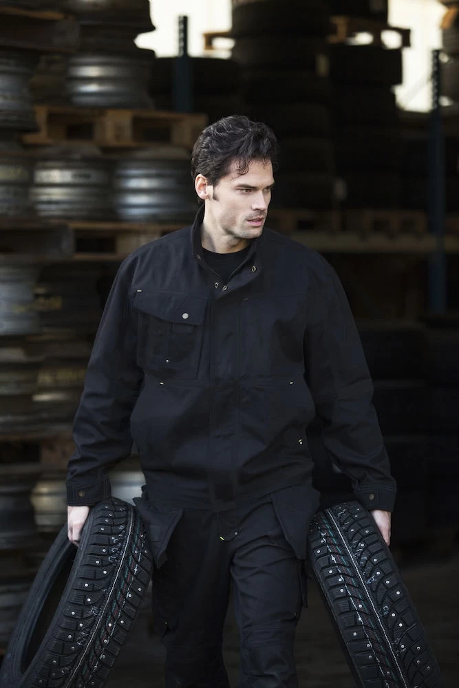 ProJob 5414 ARBEITS CANVAS-JACKE, Schwarz 8 ProJob 5414 ARBEITS CANVAS-JACKE, Schwarz – Bild 6