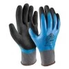 Active Gear Active GRIP G1150 Arbeitshandschuhe Aus Polyester Mit Beschichtung Aus Latex (120 Paare In Karton), Schwarz-Blau