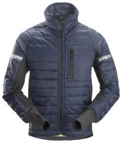 Snickers 8101 Wärmeisolierte 37.5®-Jacke, Schwarz-Blau