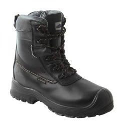 Portwest FD02 - Portwest Compositelite Traction Sicherheitsstiefel (18cm) S3 SRC CI WR HRO Aus Leder, ESD, Schwarz