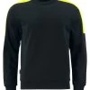 ProJob 2125 ARBEITS SWEATSHIRT AUS 100% BAUMWOLLE, Schwarz/gelb -Arbeitsschutzkleidung Geschäft FB6BD7BF 460F 94F0 BFE0 81C153F0C3A8